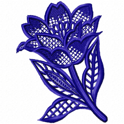 Flowers Embroidery Design 7